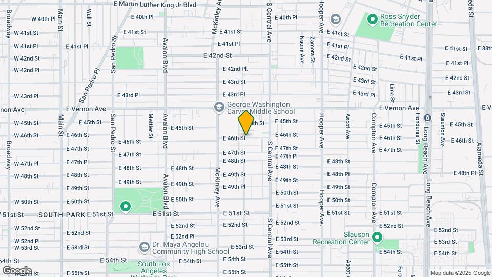 976 E 46th St Map and Location Details