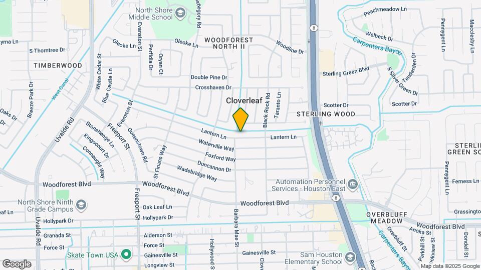 14307 Lantern Ln Map and Location Details