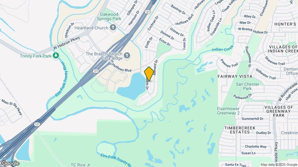 1420 Hudspeth Dr Map and Location Details