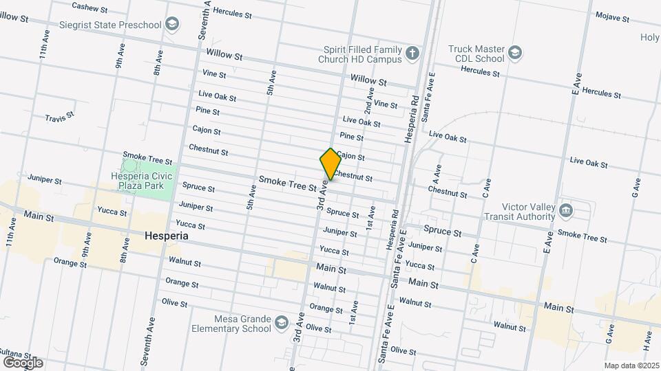 16382 Smoke Tree St Map and Location Details