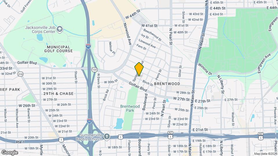 3902 Laurie St Map and Location Details