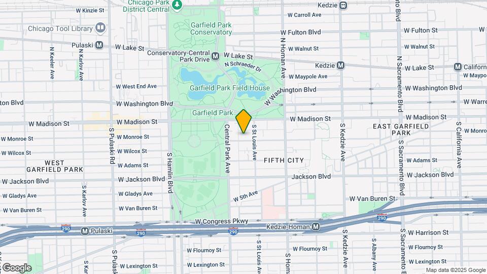 3536 W Monroe St Map and Location Details
