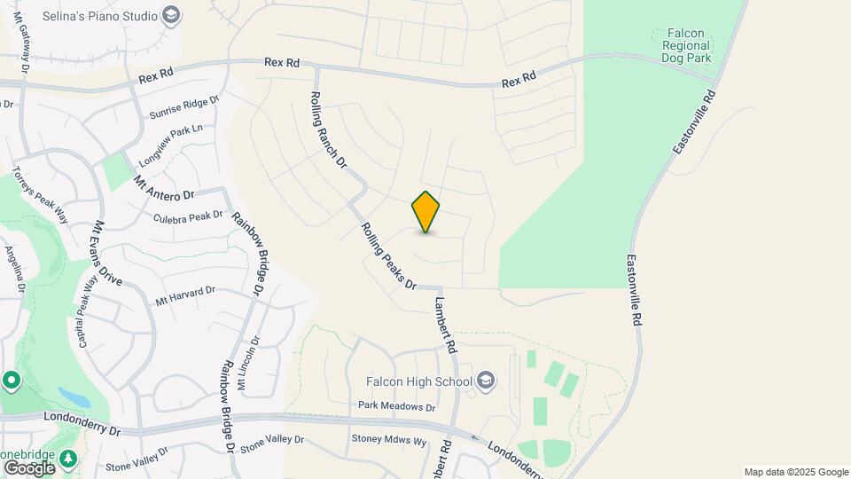 13375 Valley Peak Dr Map and Location Details