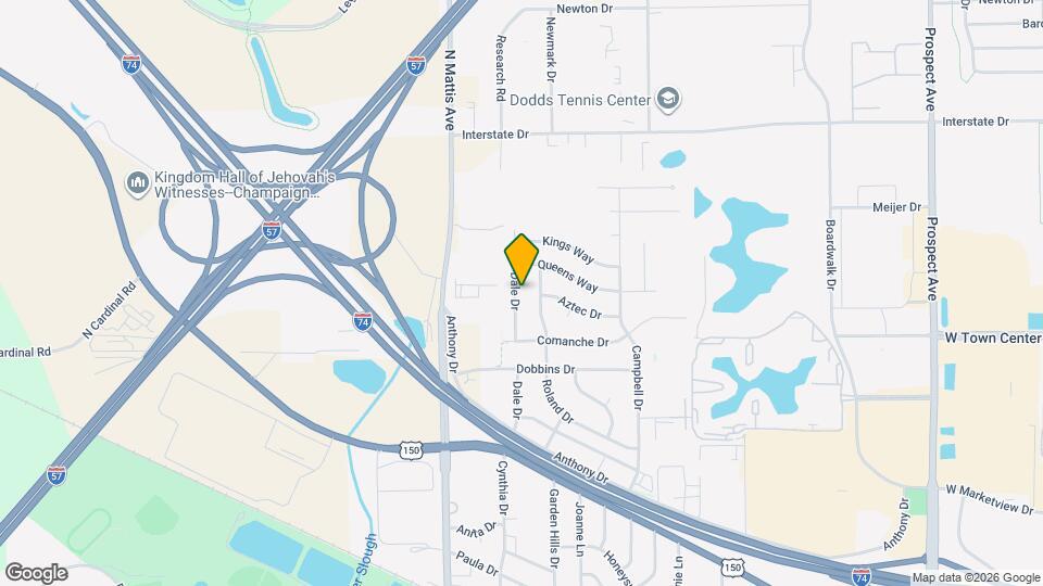 2602 Dale Dr Map and Location Details