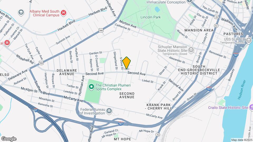 189 Second Ave Map and Location Details