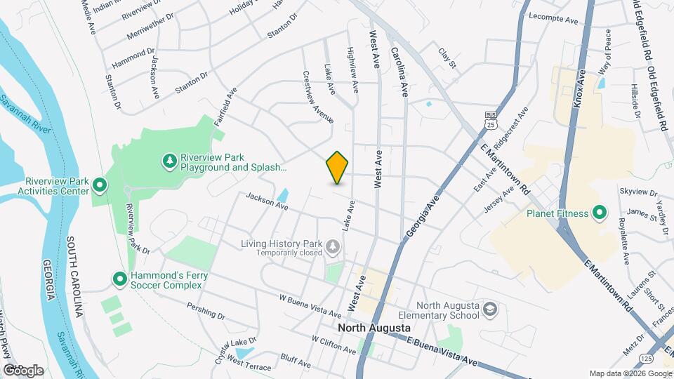 407 W Forest Ave Map and Location Details