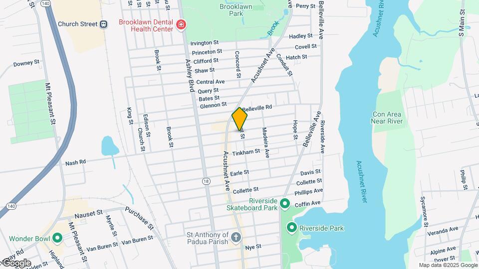 531 N Front St Map and Location Details