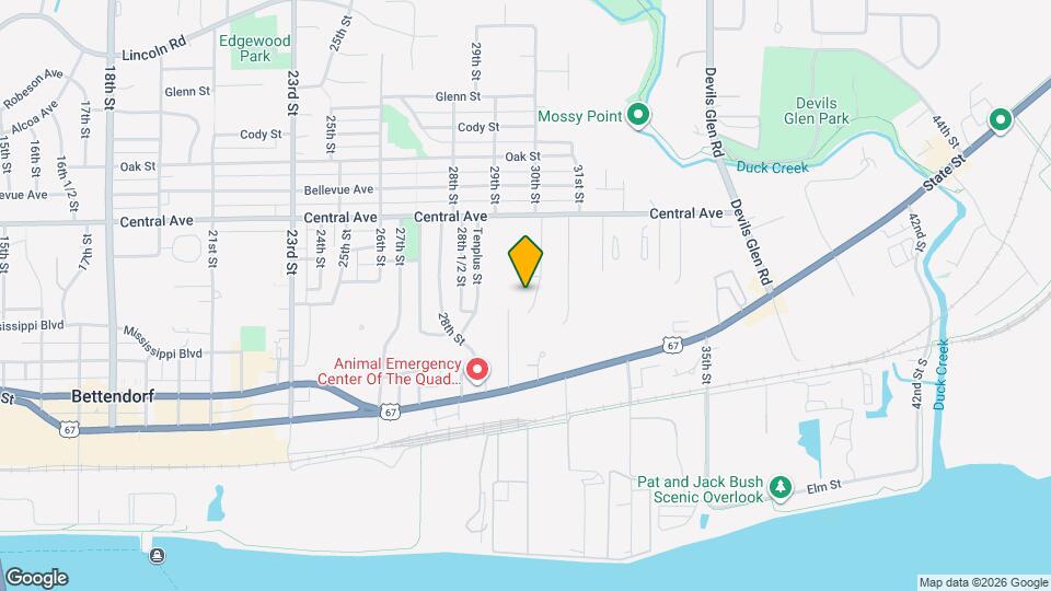 720 30th St Map and Location Details