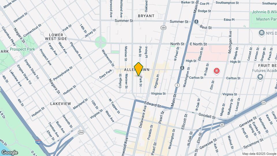 58 Park St Map and Location Details