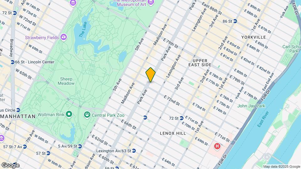 765 Park Ave Map and Location Details