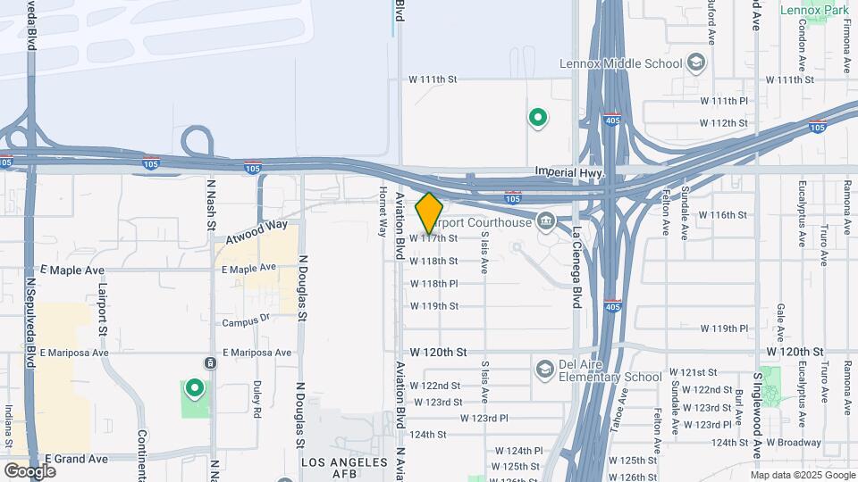 5508 W 117th St, Unit 5508 Map and Location Details