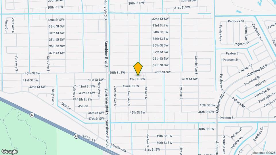 2908 41st St SW Map and Location Details