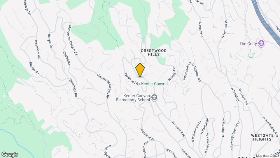 835 N Kenter Ave Map and Location Details