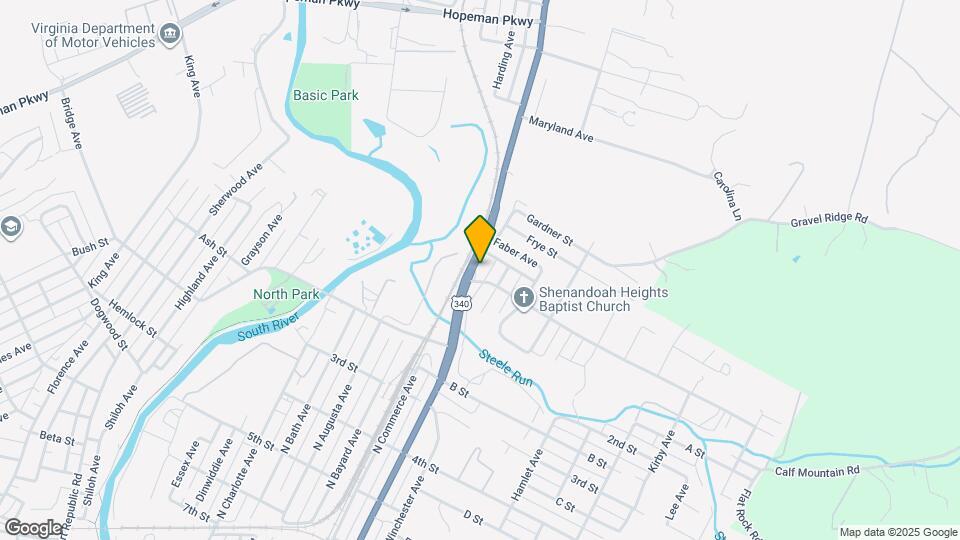 700 Shenandoah Ave Map and Location Details