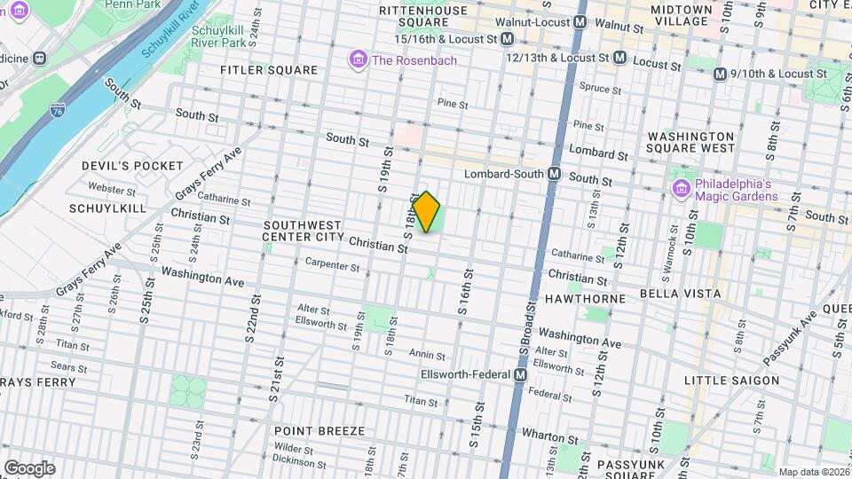 1725 Webster St Map and Location Details