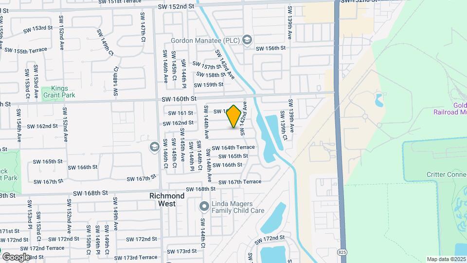 14232 SW 163rd St Mapa y Detalles de la Ubicación