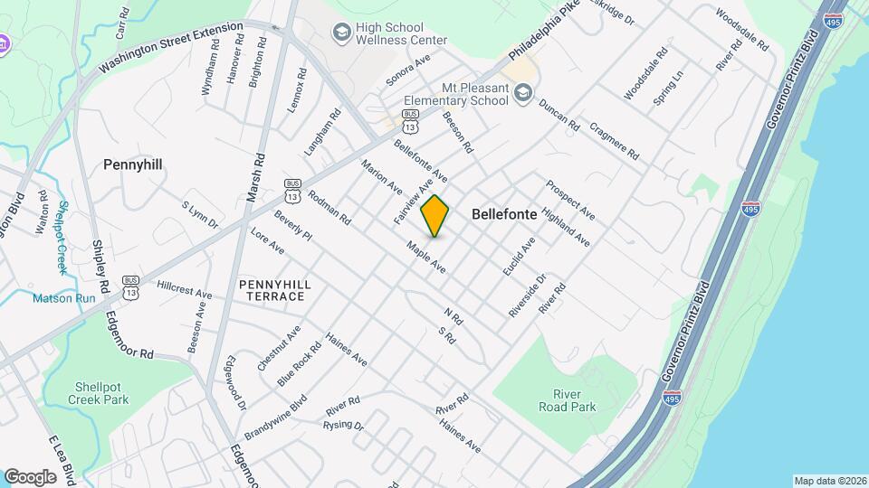 710 Brandywine Blvd Map and Location Details