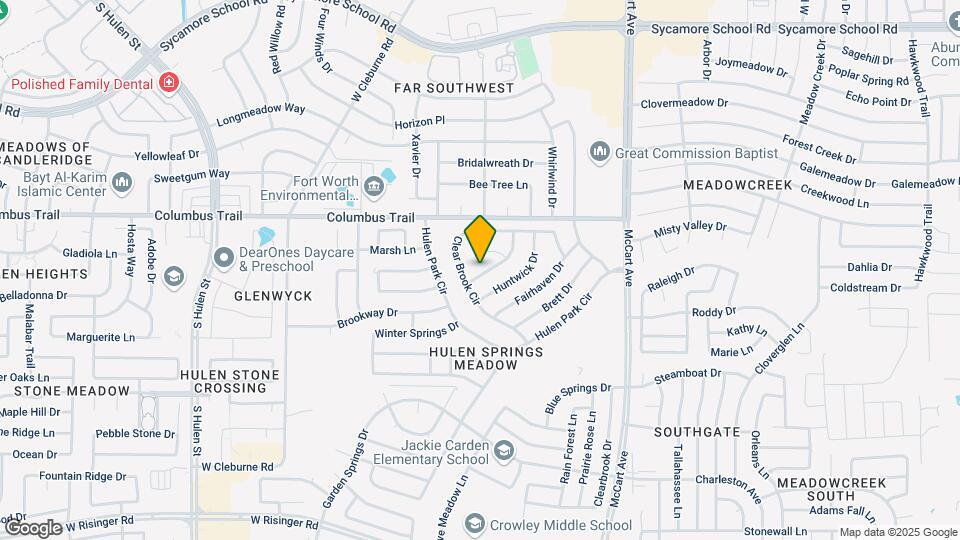 3820 Ashley Ln Map and Location Details