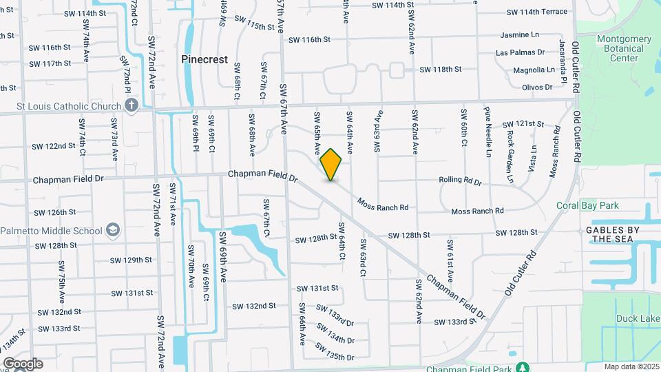 6450 SW 126th Street Rd Map and Location Details