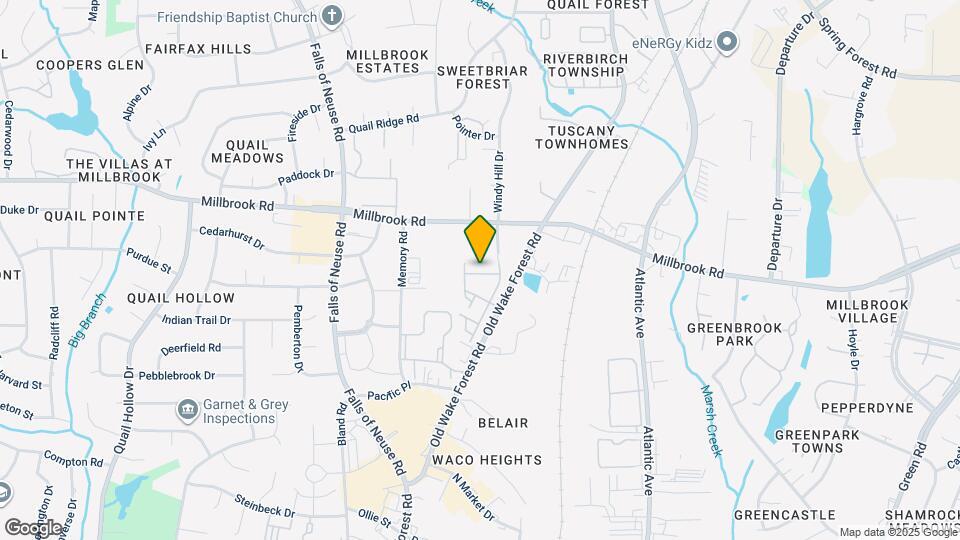1723 Sorrell Brook Way Map and Location Details