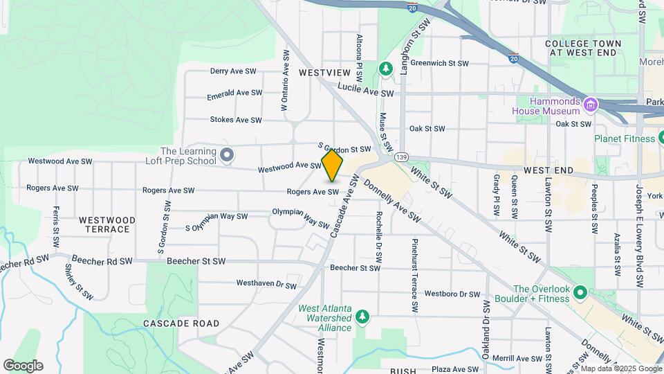 1501 Rogers Ave SW Map and Location Details