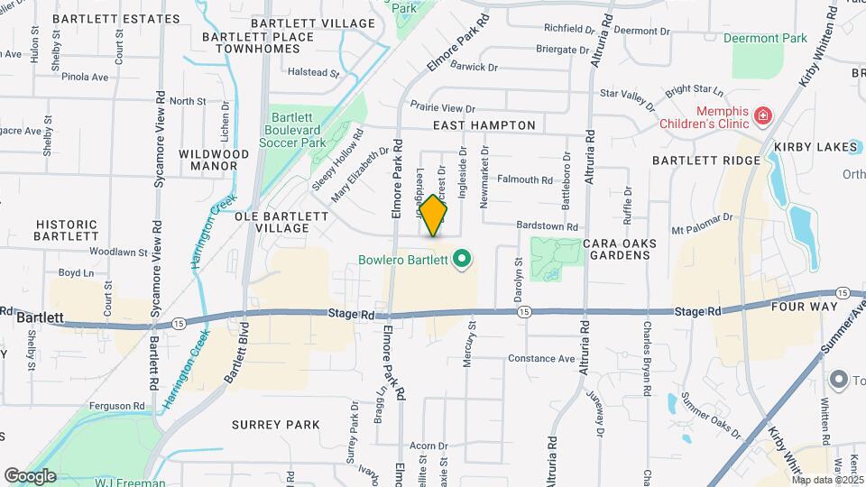 6235 Shade Tree Dr Map and Location Details