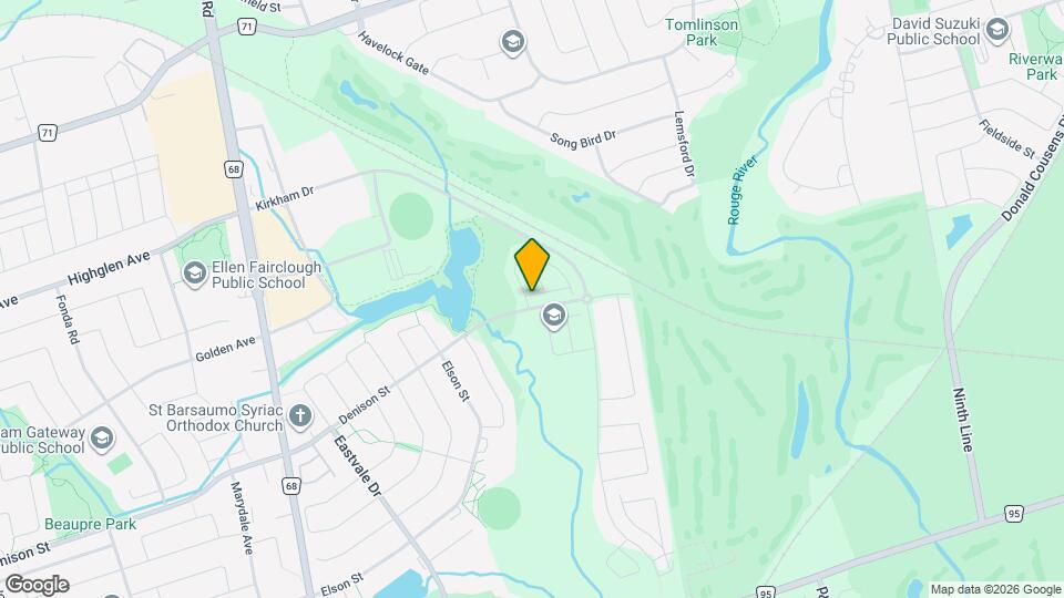 3440 Denison St Map and Location Details