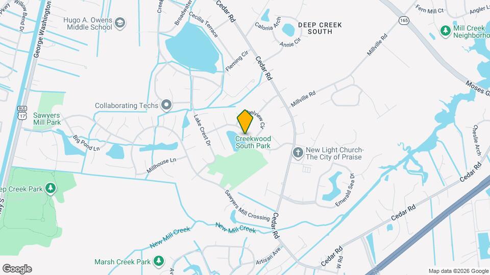 505 Lynnfield Rd Map and Location Details