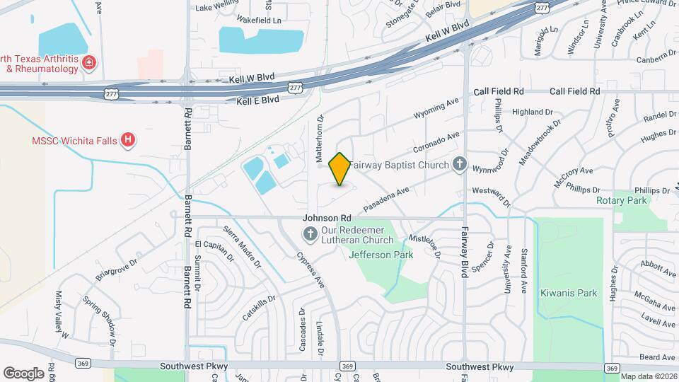 4836 Shenandoah Dr Map and Location Details