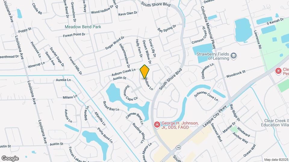 621 Rocky Hollow Ln Map and Location Details