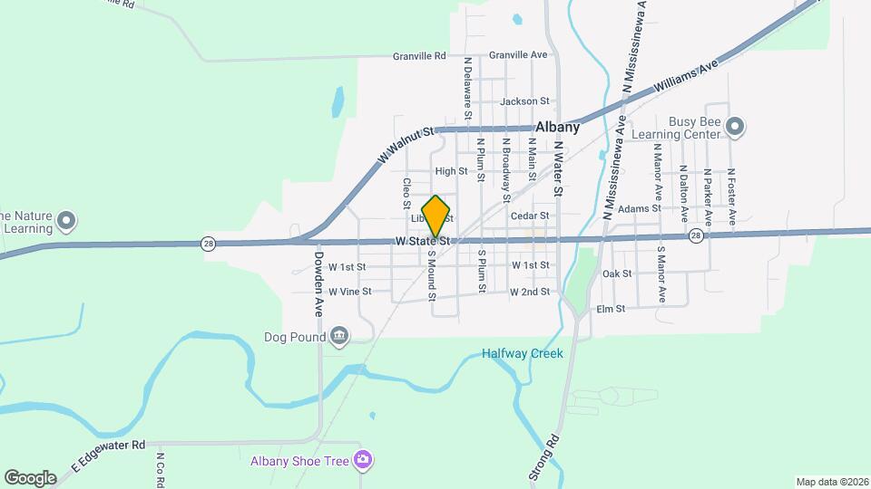 545 W State St Map and Location Details