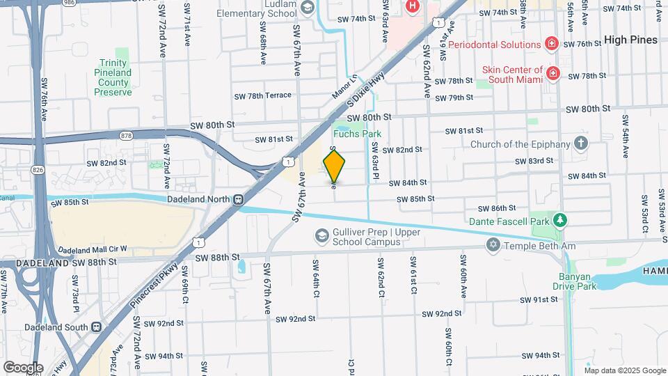 8410 SW 65th Ave Map and Location Details