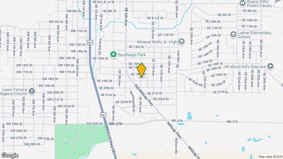 1001 SE 19th St Map and Location Details