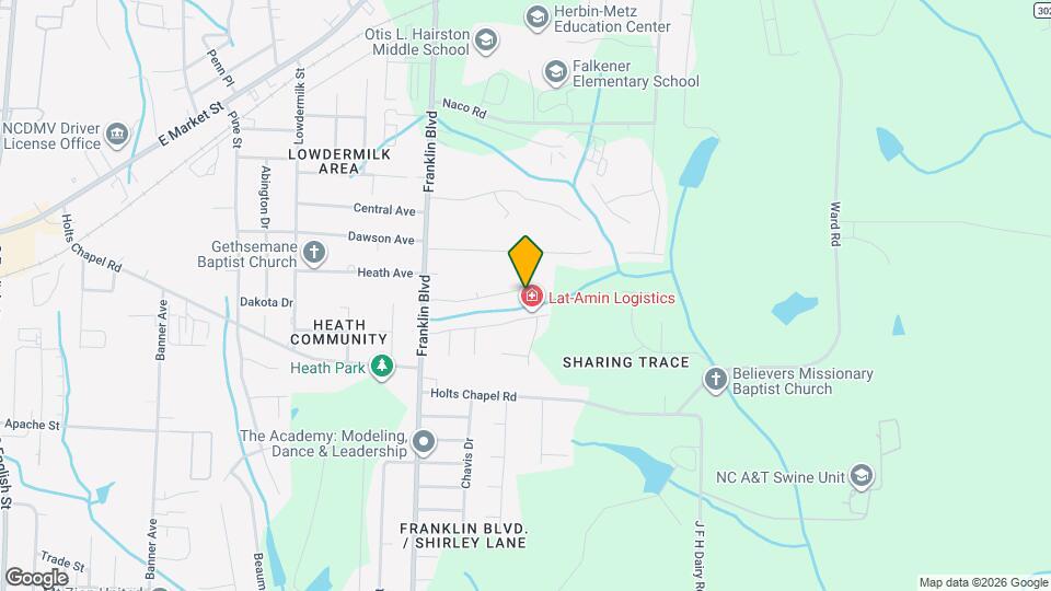 4018 Mountainridge Dr Map and Location Details