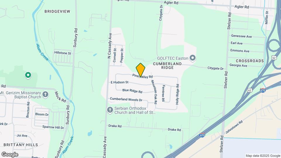 3175 Pine Valley Rd Map and Location Details