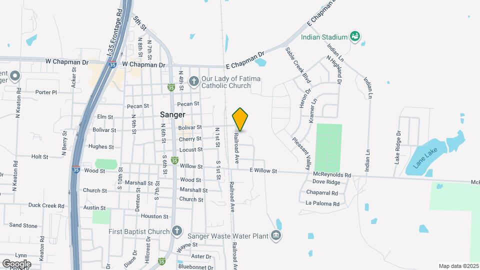 207 Railroad Ave Mapa y Detalles de la Ubicación