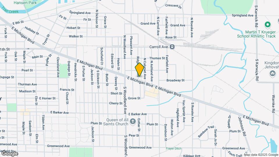 2206 E Michigan Blvd Map and Location Details