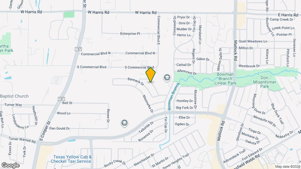 7908 Beef Creek Dr Map and Location Details