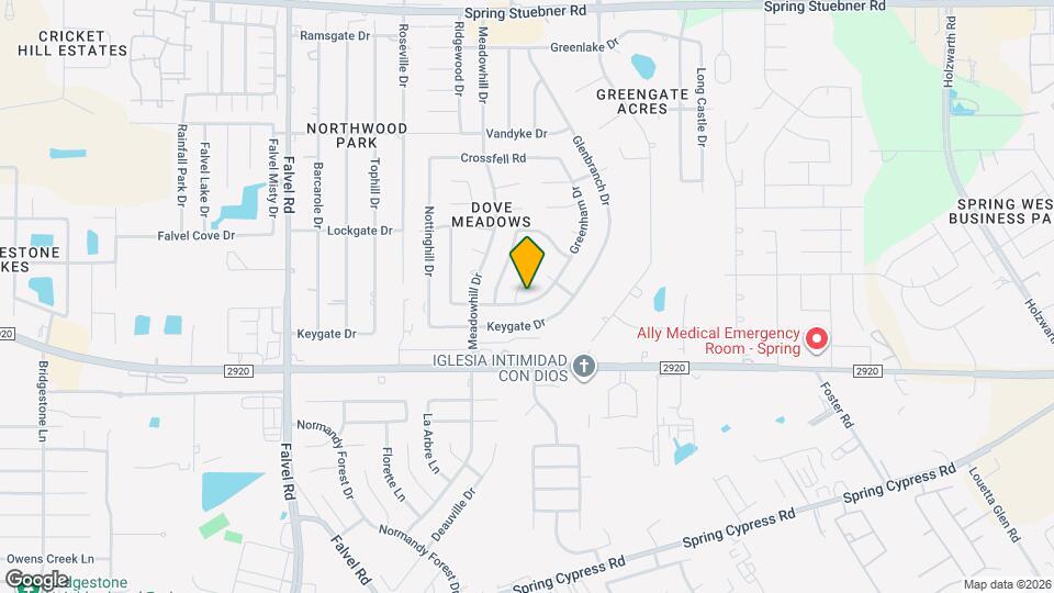 3226 Mourning Dove Dr Map and Location Details