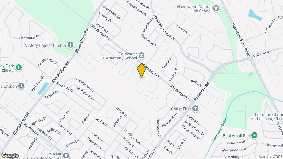 2796 Dawnview Dr Map and Location Details