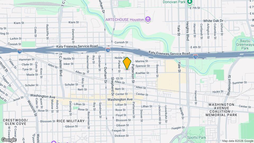 1508 Fowler St Map and Location Details
