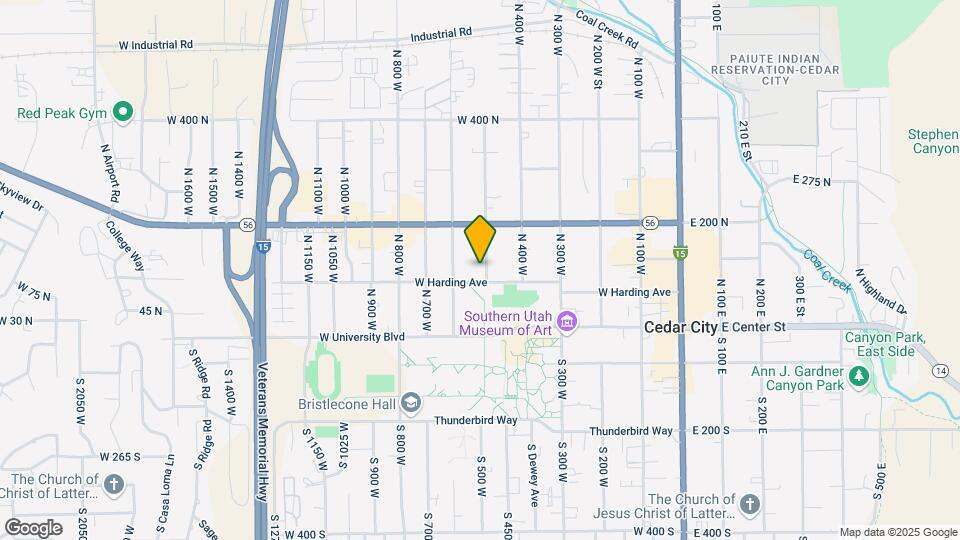 119 N 500 W Map and Location Details