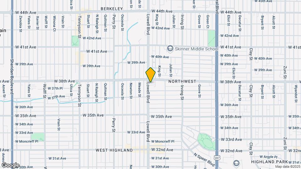 3770 Lowell Blvd Map and Location Details