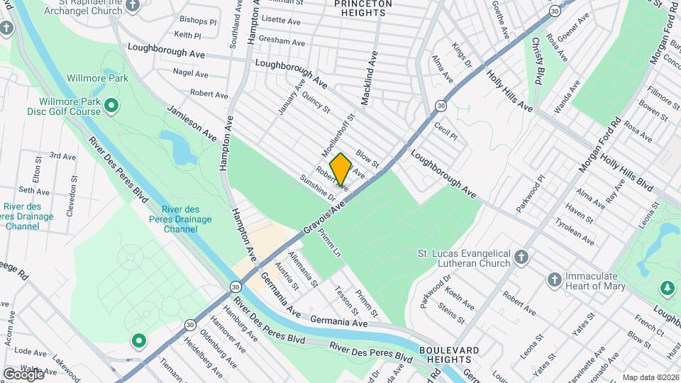4916 Robert Ave Mapa y Detalles de la Ubicación