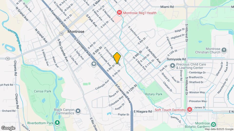 438 S 8th St Map and Location Details