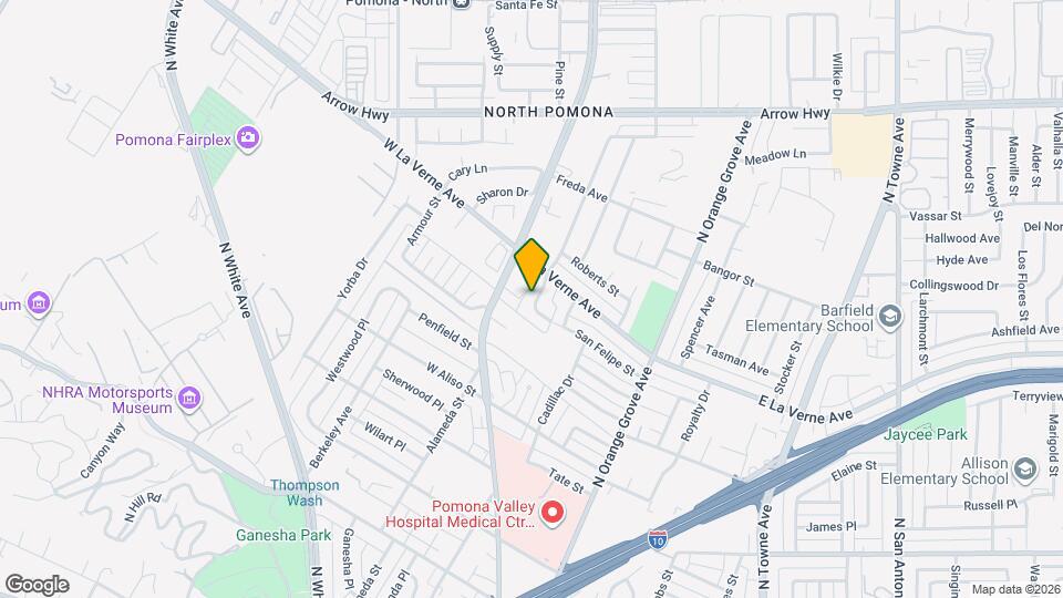 2049 Las Vegas Ave Mapa y Detalles de la Ubicación