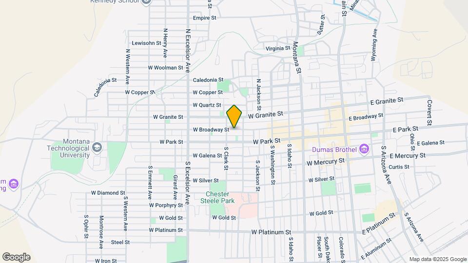 626 W Broadway St, Unit B Map and Location Details