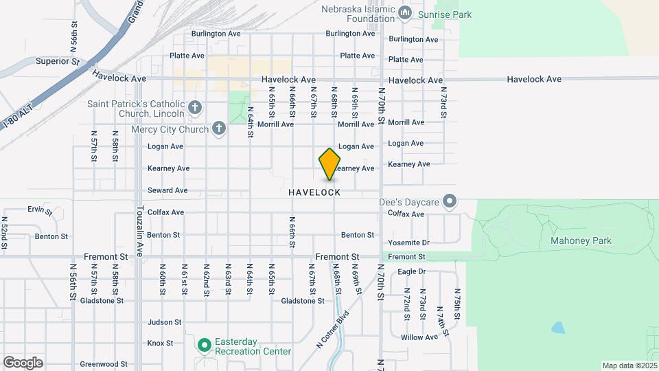 3909 N 68th St Map and Location Details