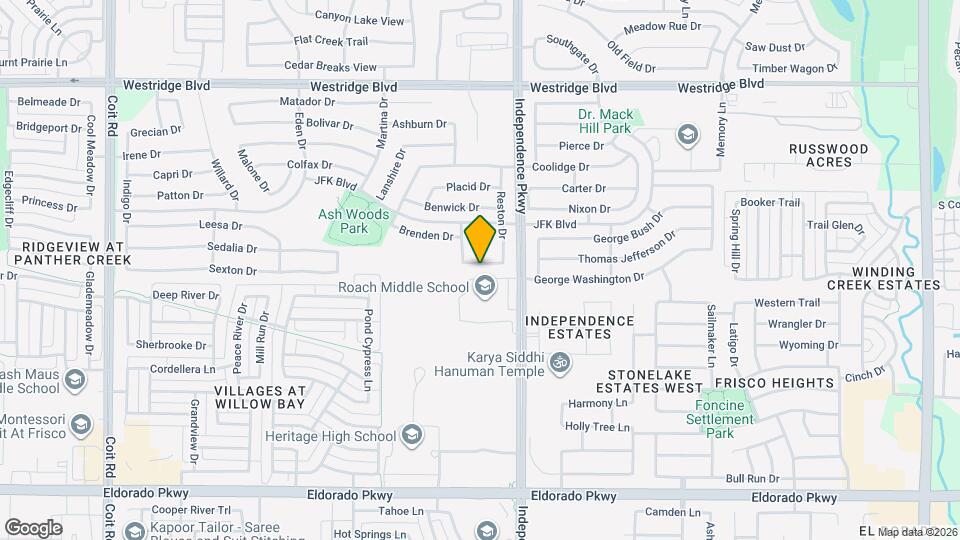 10129 Sanden Dr Map and Location Details