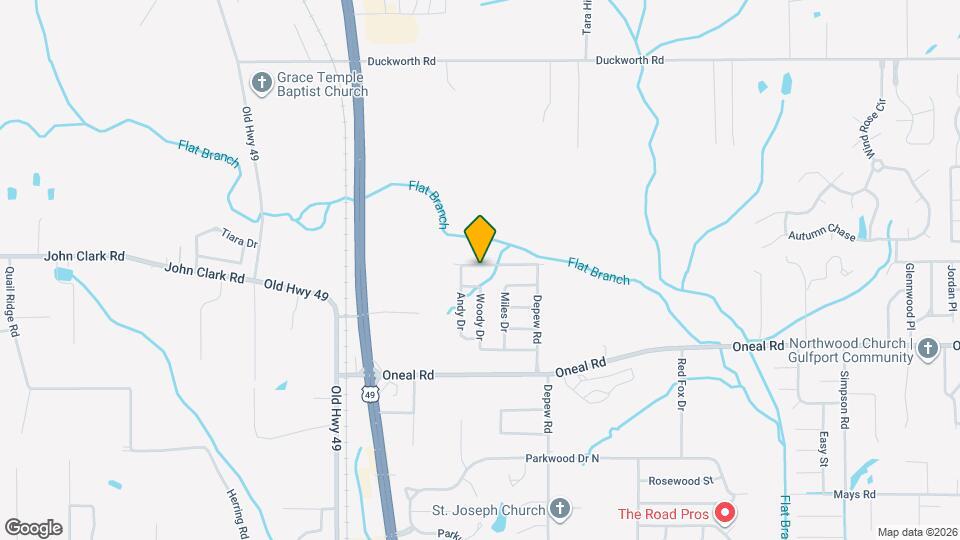 15355 Northwood Hills Dr Map and Location Details